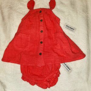 Old Navy Romper Set NWT